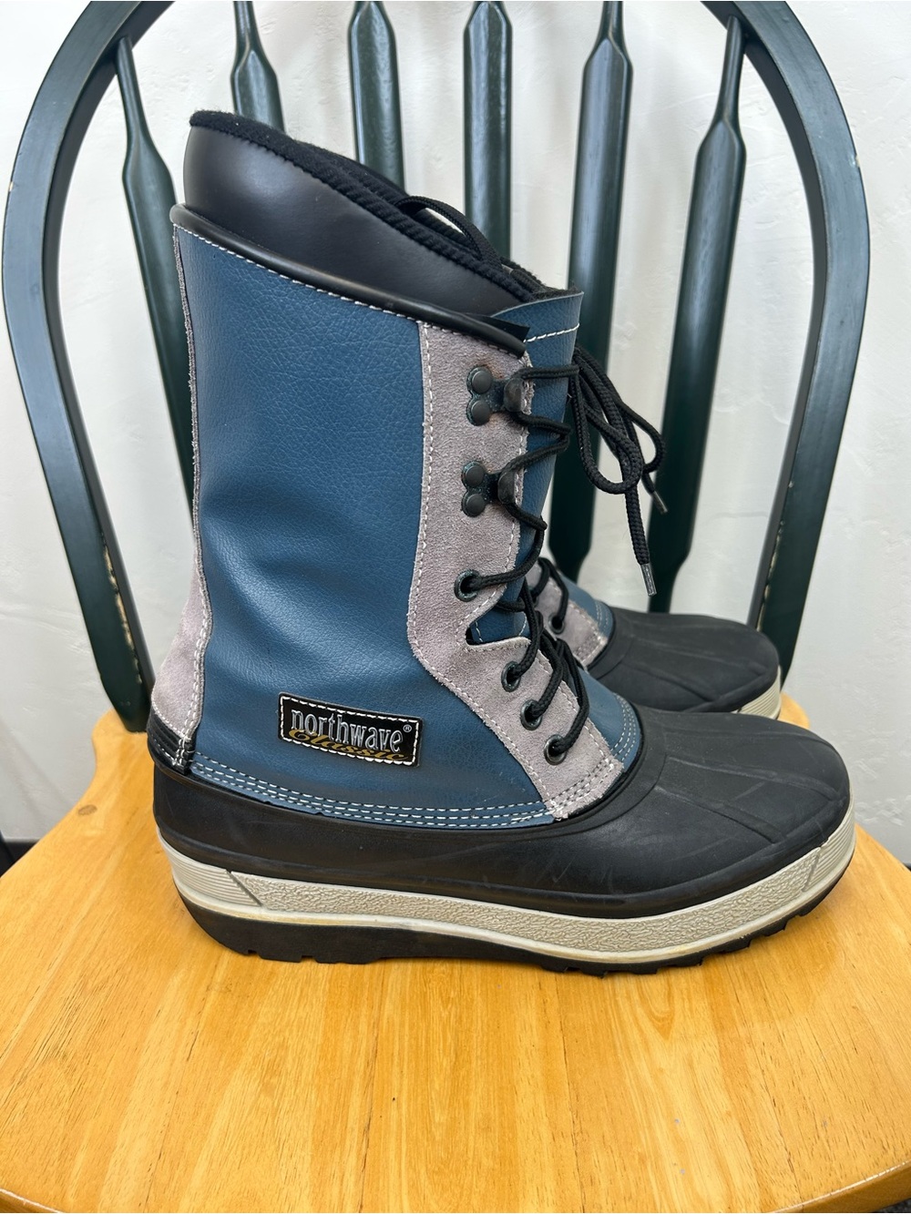 Northwave Men's Blue & Gray Waterproof Winter Boots